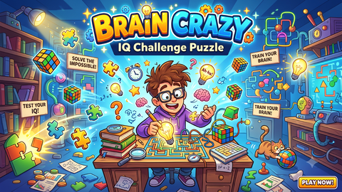 Brain Crazy: IQ Challenge Puzzle