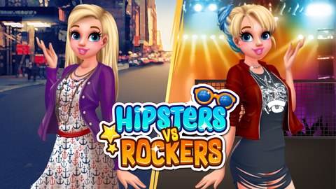 Hipsters vs Rockers