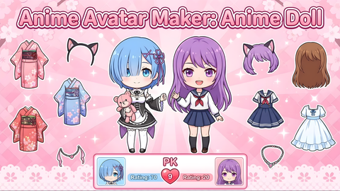 Anime Avatar Maker: Anime Doll