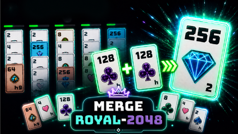 Merge Royal 2048
